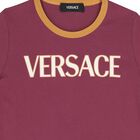 Burgundy & Ivory Logo T-Shirt, 1, hi-res