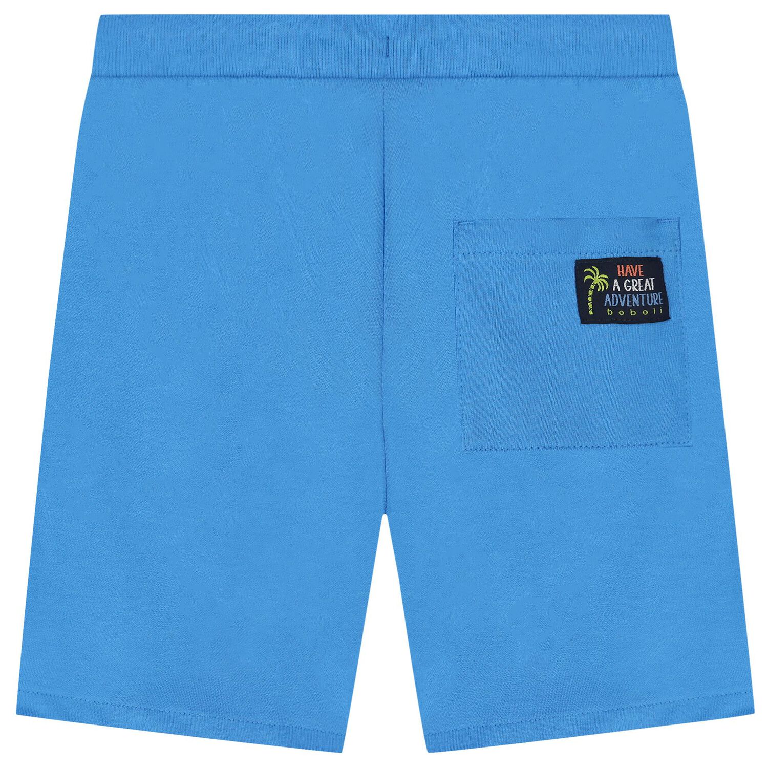 Boys White & Blue Surfboard Shorts Set, 1, hi-res