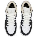 Black, White & Ivory Air Jordan 1 Low Trainers, 4, hi-res