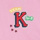 Girls Pink & Red Logo Dress, 1, hi-res