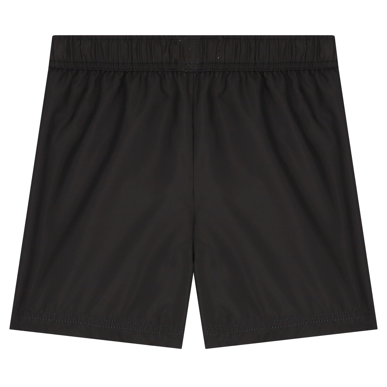 Boys Black Teddy Bear Logo Swim Shorts, 1, hi-res image number null