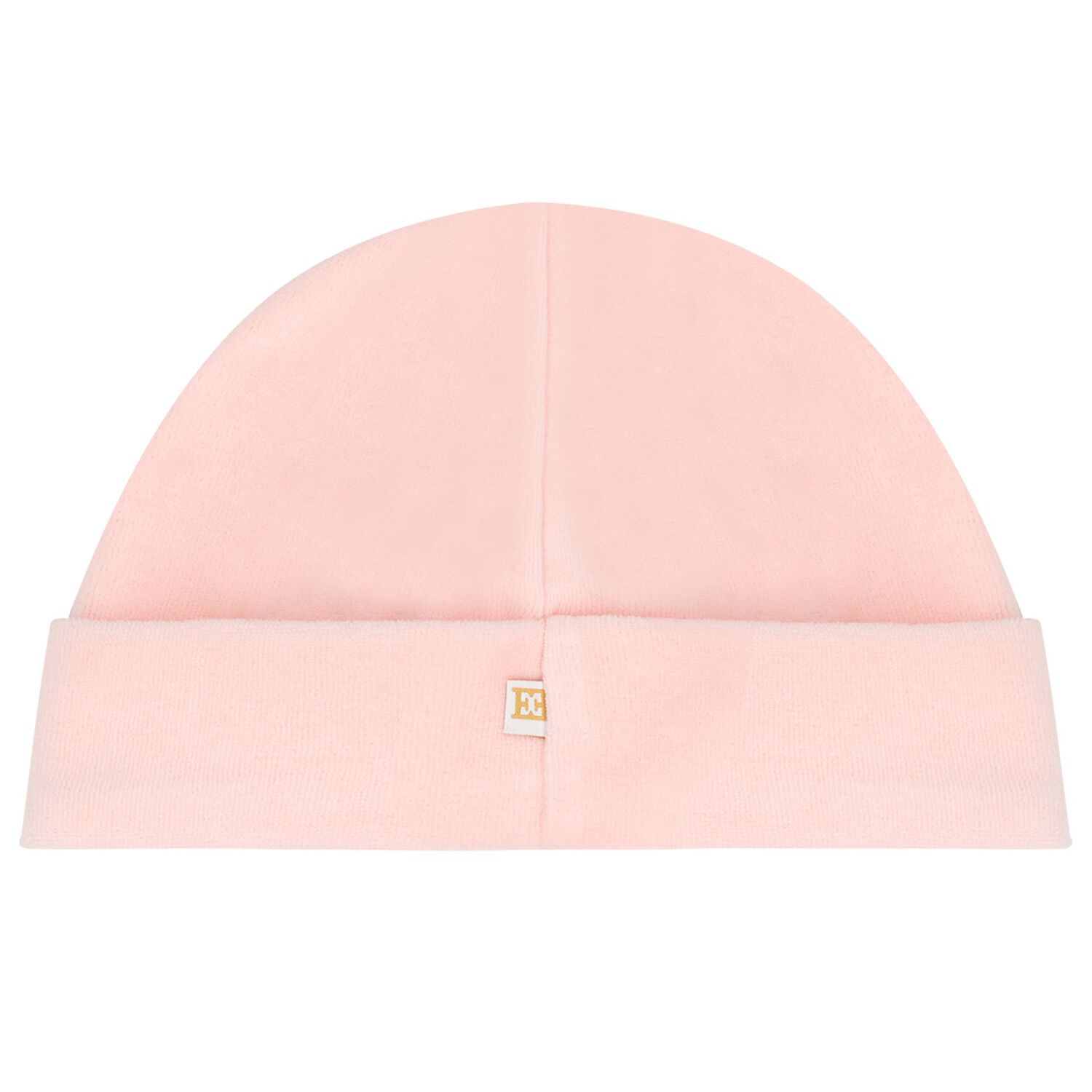 Baby Girls Pink Logo Hat, 1, hi-res