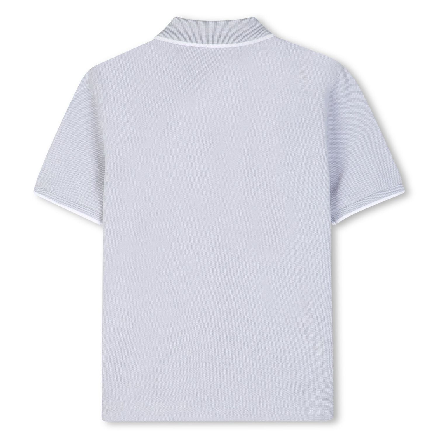 Boys Mini Me Blue Logo Polo Shirt, 1, hi-res