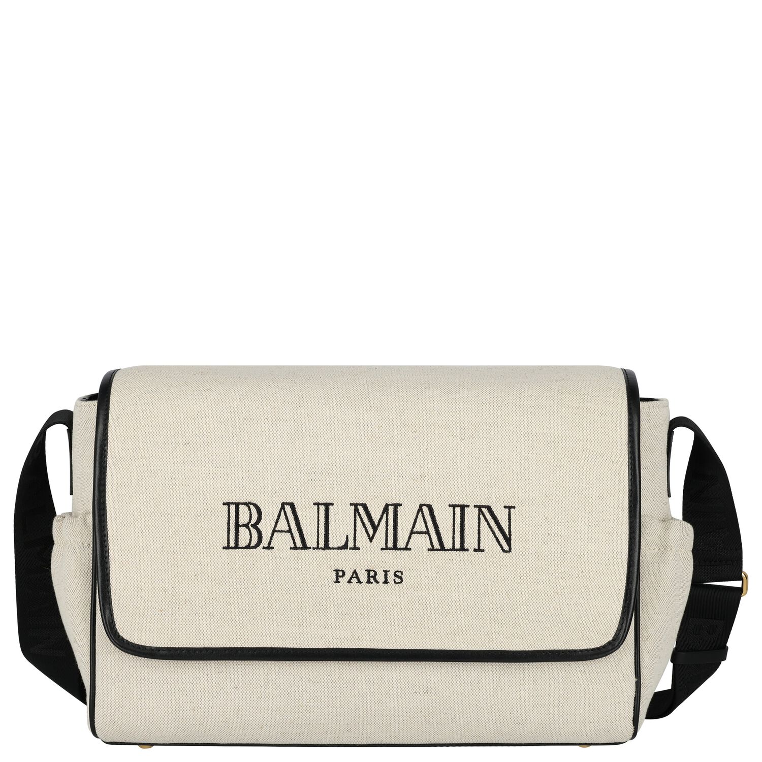 Beige Logo Baby Changing Bag, 1, hi-res