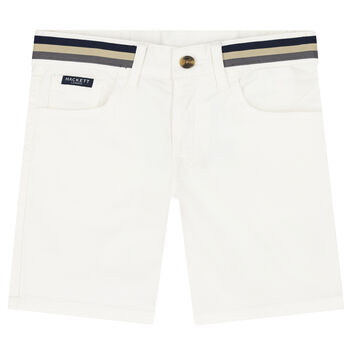 Boys Ivory Shorts