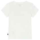 Boys White Logo T-Shirt, 2, hi-res