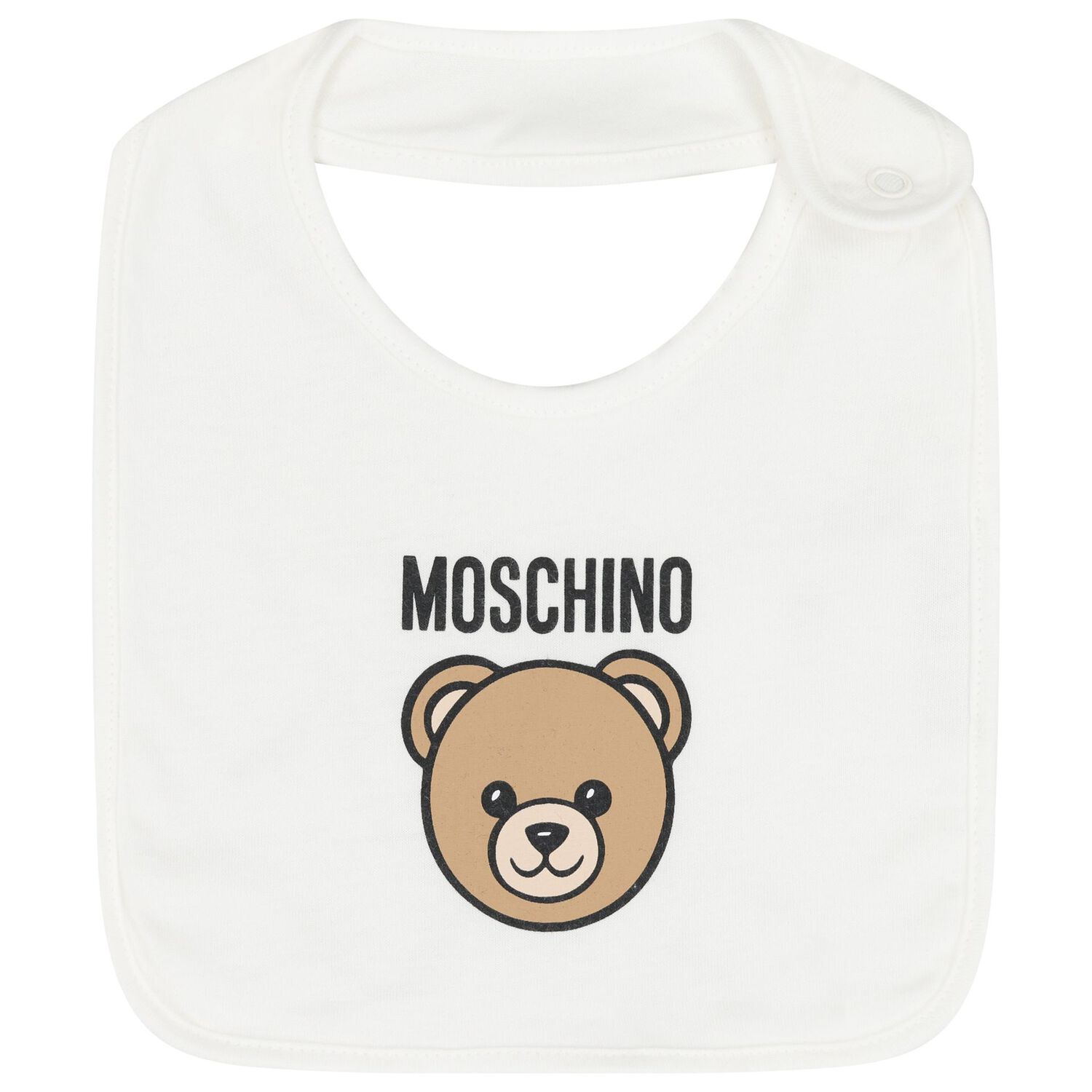 White Teddy Bear Logo Babygrow Gift Set, 1, hi-res