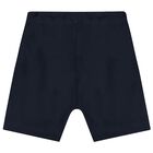 Baby Boys White & Navy Blue Shorts Set, 1, hi-res