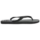 Black Logo Flip Flops, 1, hi-res