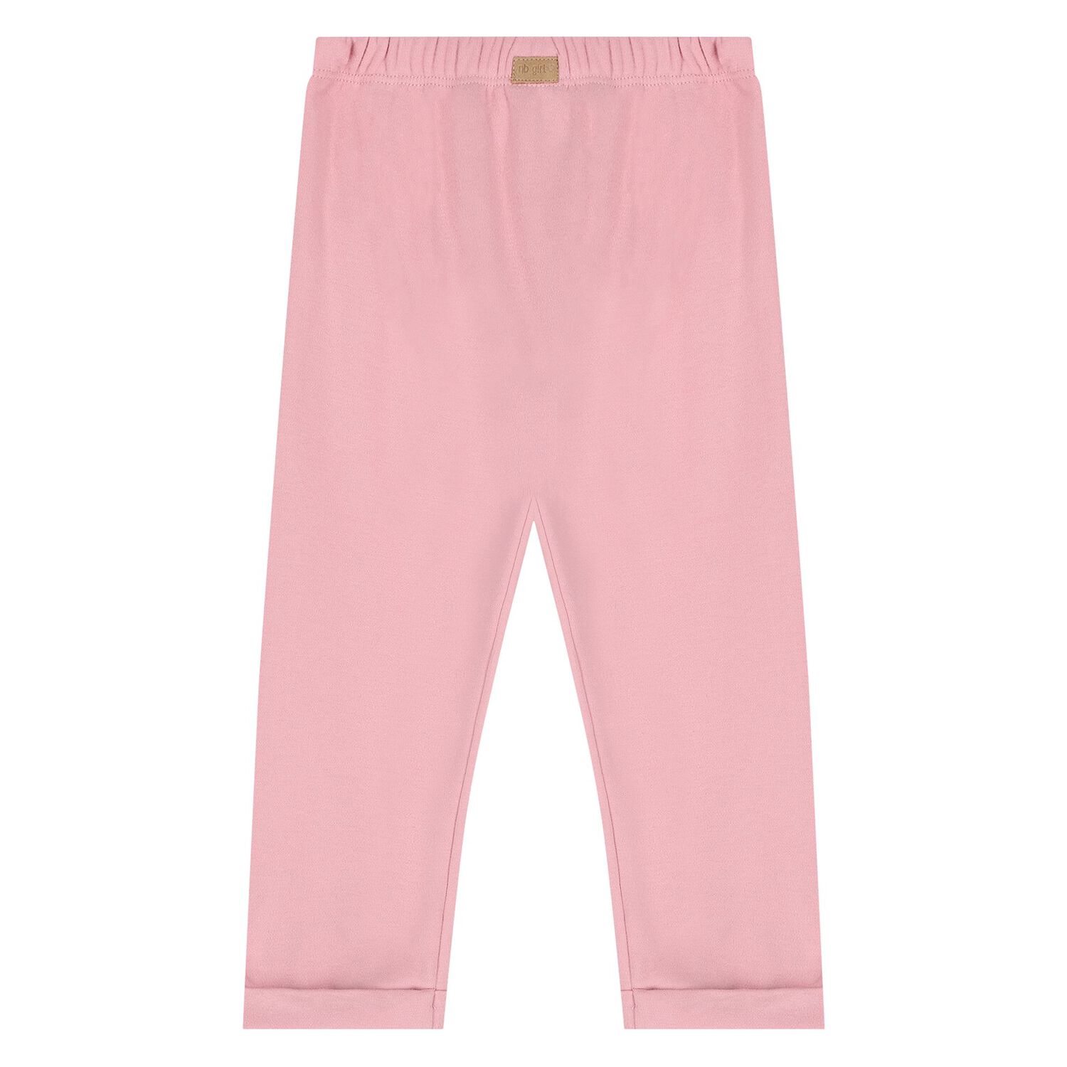 Baby Girls Pink & Beige Animals 3 Piece Trousers Set , 1, hi-res