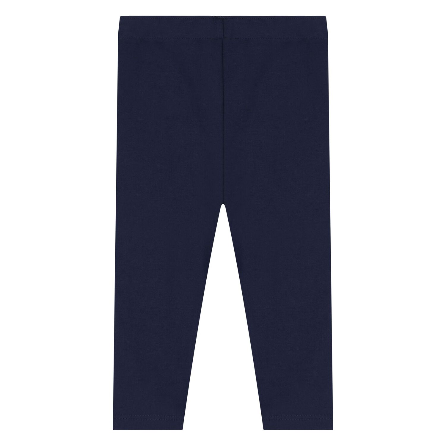 Baby Girls White & Navy Blue Leggings Set, 1, hi-res