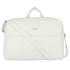 Ivory Quilted Baby Changing Bag, 2, hi-res