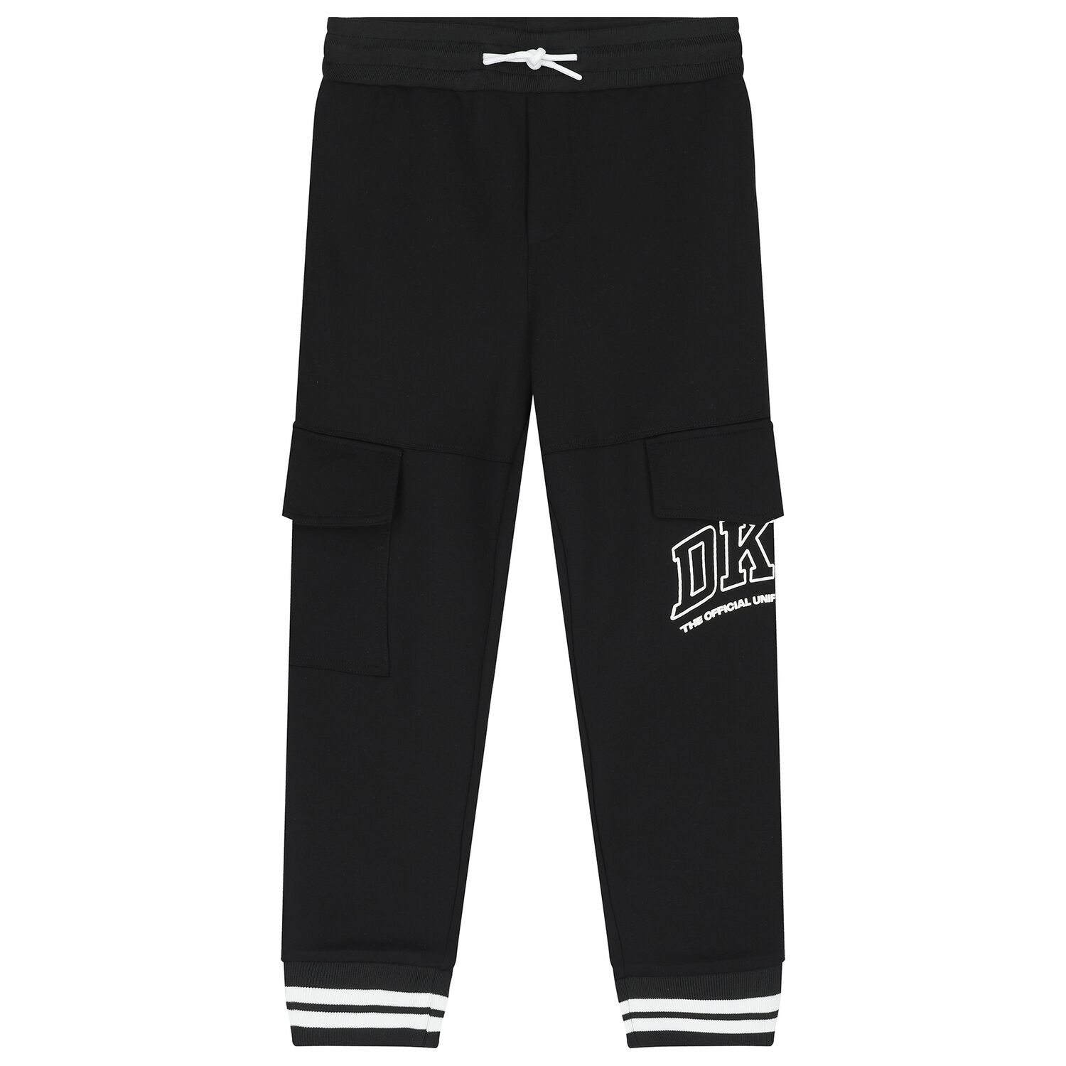 Black Logo Joggers, 1, hi-res