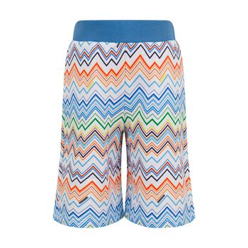 Boys Multi-Coloured Zig Zag Shorts