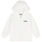 Younger White Teddy Bear Logo Tracksuit, 1, hi-res