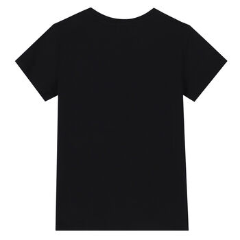Boys Black Logo T-Shirt