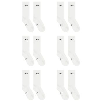 White Logo Socks ( 6-Pack ) 