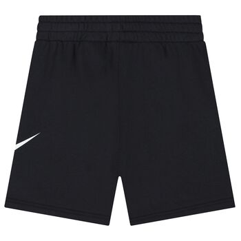Black Logo Shorts
