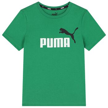 Boys Green Logo T-Shirt