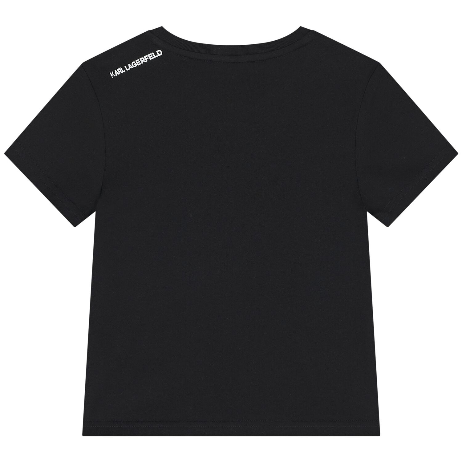 Boys Black Logo T-Shirt, 1, hi-res