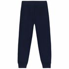 Boys Navy Logo Joggers, 1, hi-res