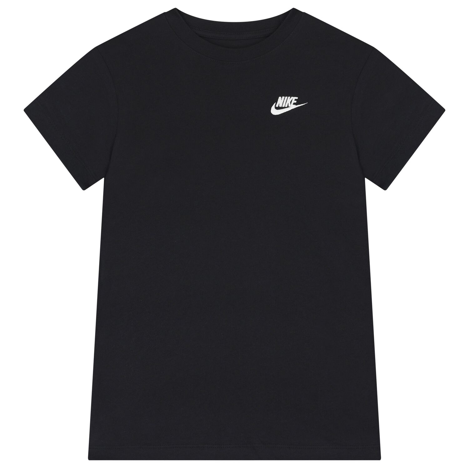 Boys Black Logo T-Shirt, 1, hi-res