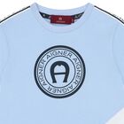 Boys Blue Logo T-Shirt, 2, hi-res