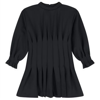 Girls Black Scuba Dress