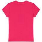 Girls Pink Logo T-Shirt, 1, hi-res