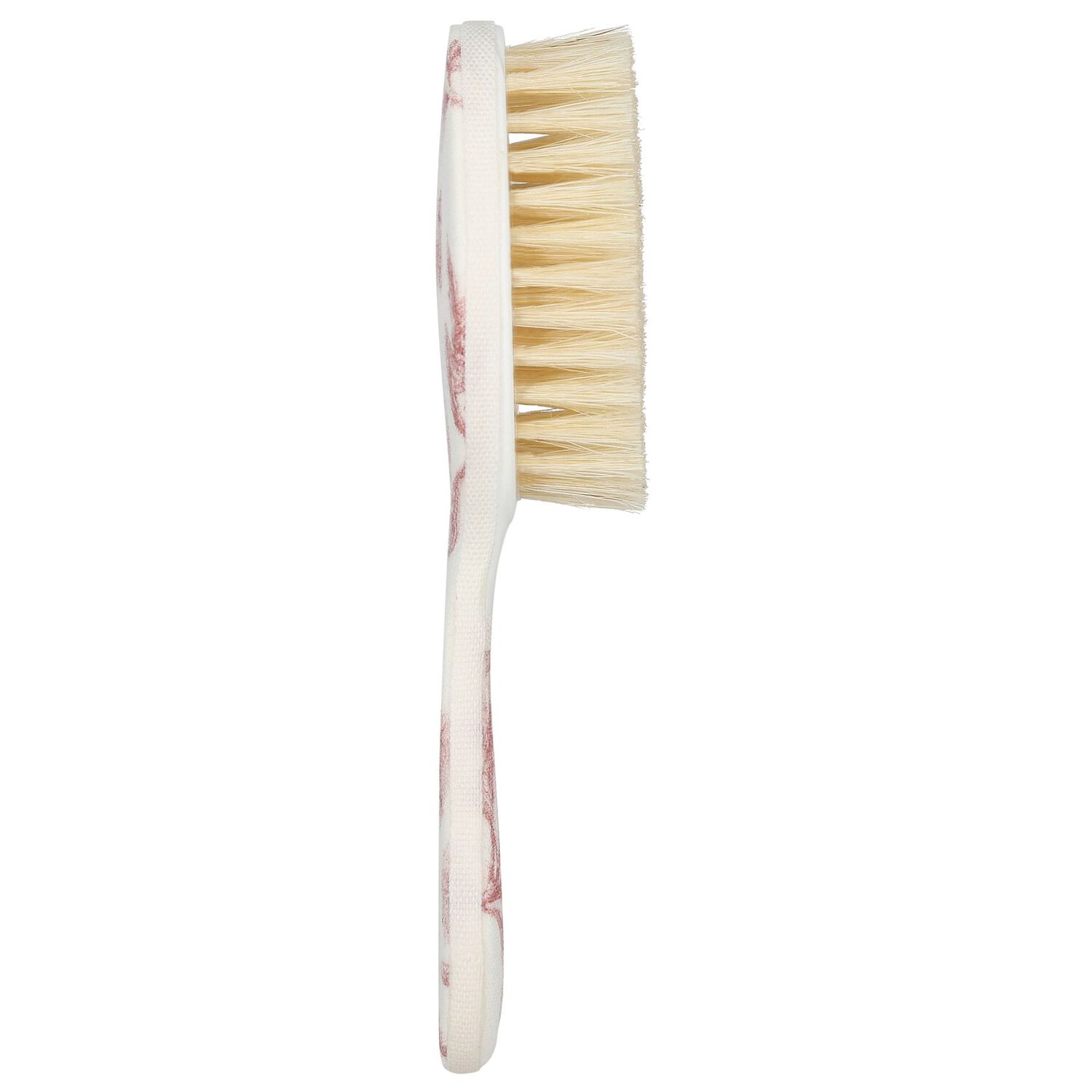 Baby Girls Ivory & Pink Toile de Jouy Brush & Comb Set, 3, hi-res