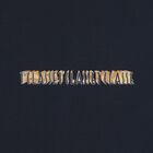 Navy Blue & Beige Geo Map Baby Blanket, 1, hi-res