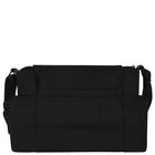 Black Teddy Bear Logo Baby Changing Bag, 1, hi-res