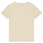 Beige Logo T-Shirt, 8, hi-res
