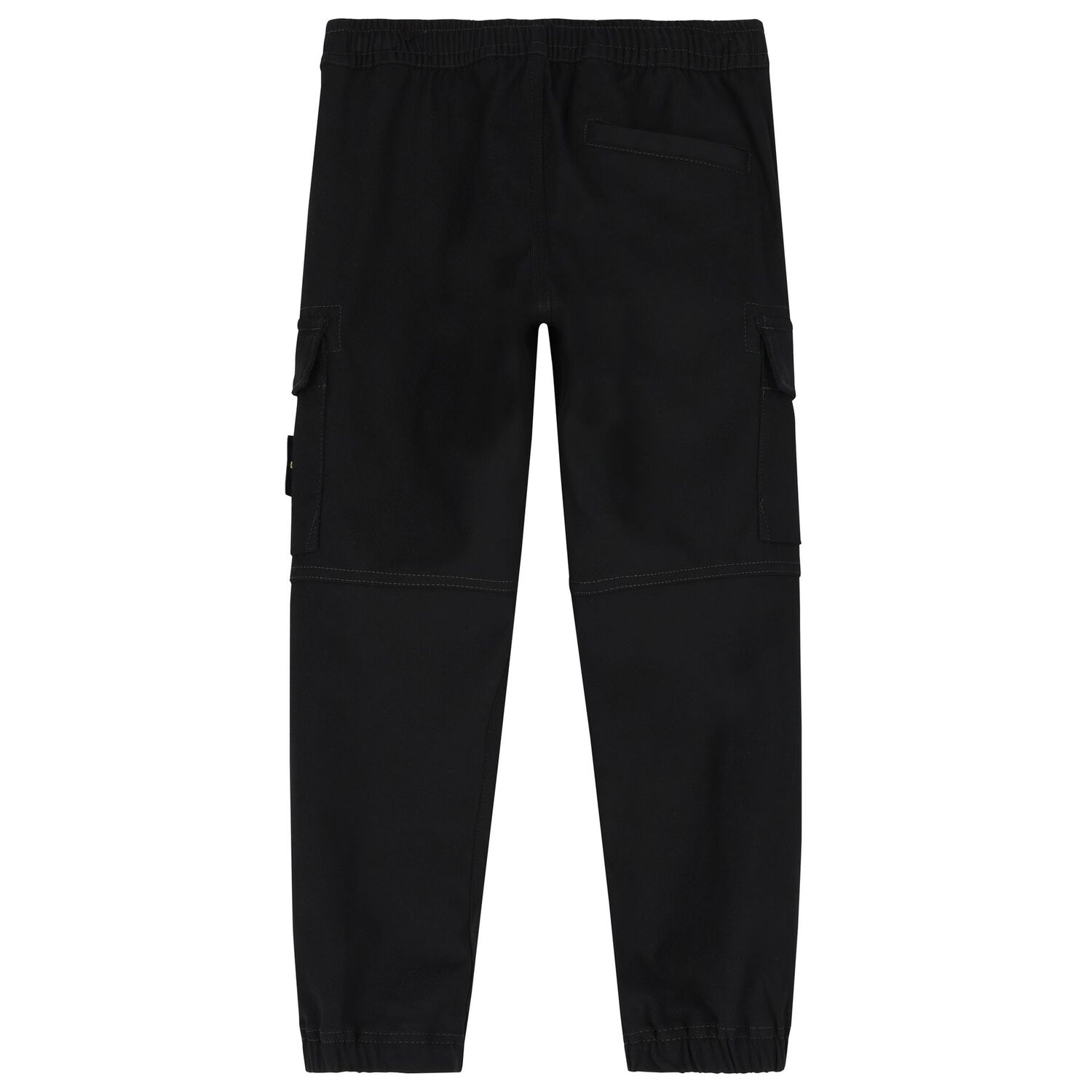 Boys Black Logo Trousers, 1, hi-res image number null