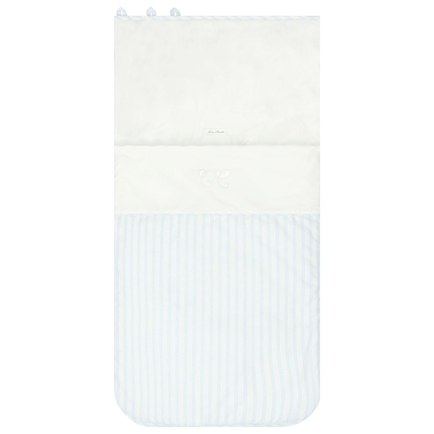 Baby Boys Blue Striped Nest, 1, hi-res image number null