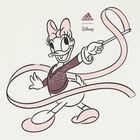 Girls Ivory & Purple Daisy Duck Logo Leggings Set, 1, hi-res