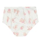 Baby Girls White & Pink Bunny Dress Set, 1, hi-res