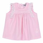 Baby Girls Pink Tops & Shorts Set, 1, hi-res