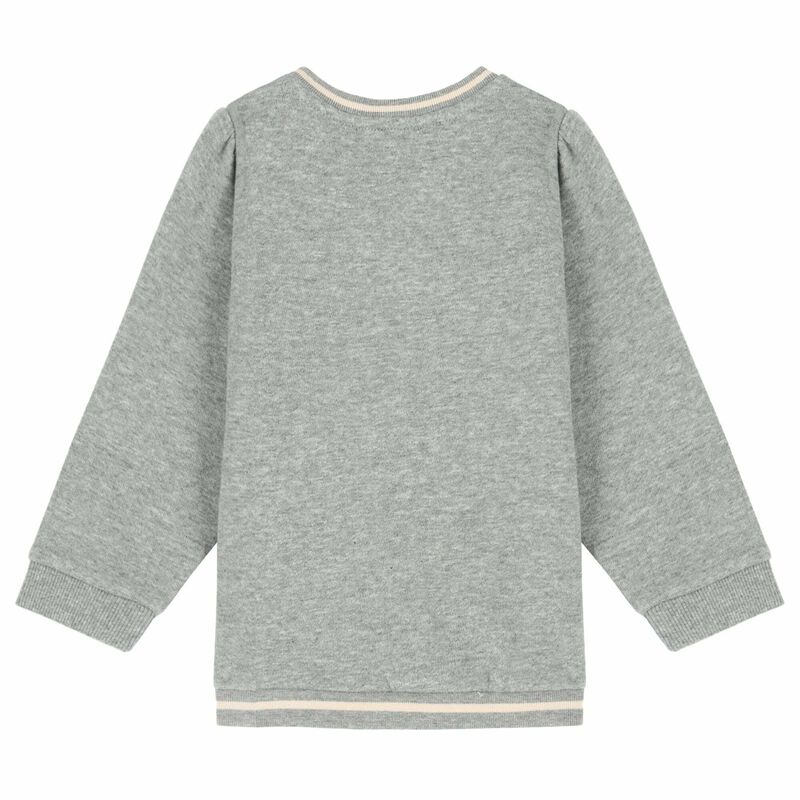 Younger Girls Grey Logo Sweatshirt, 1, hi-res image number null