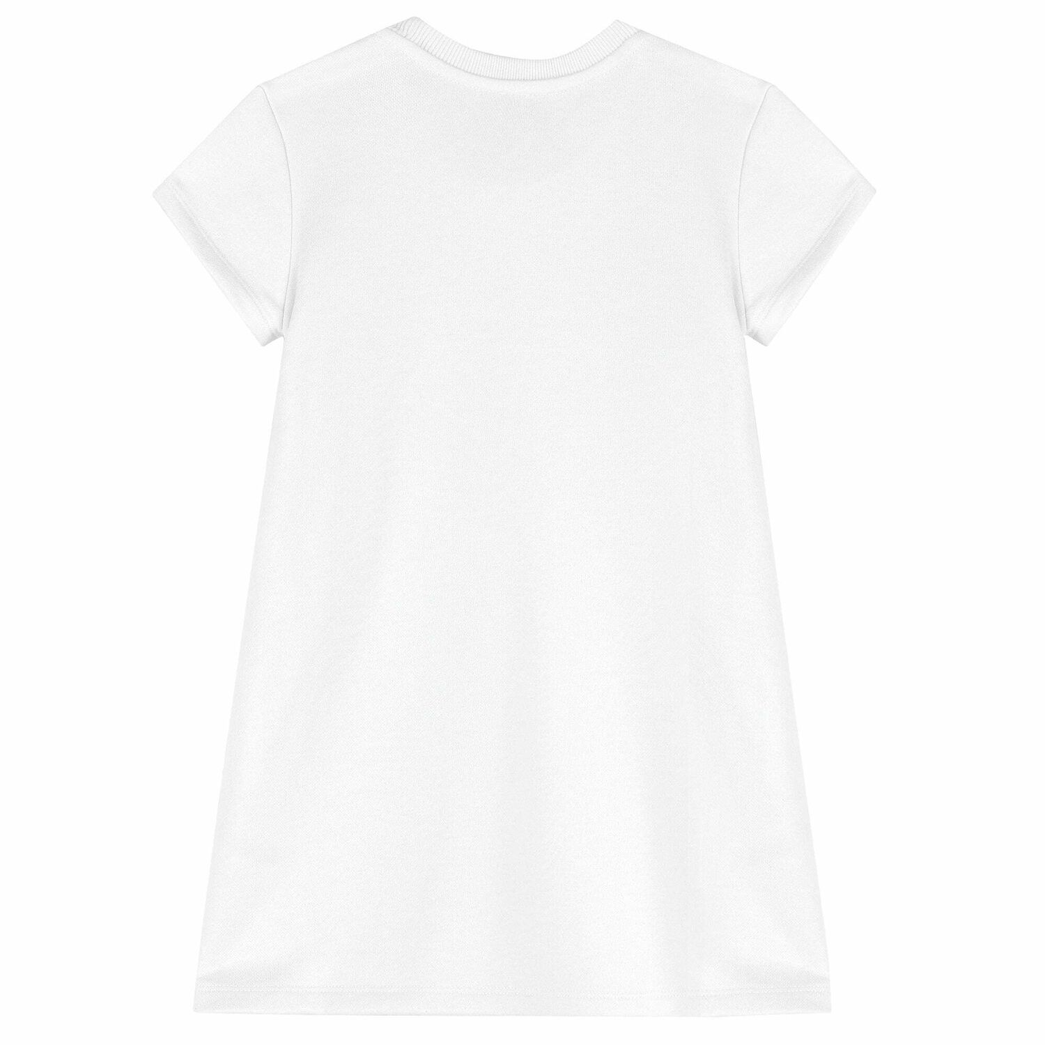 Girls White Tiger Dress, 1, hi-res image number null