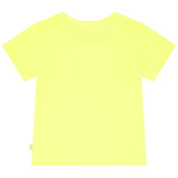 Girls Yellow Heart Logo T-Shirt
