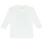 Boys White Logo T-Shirt, 1, hi-res