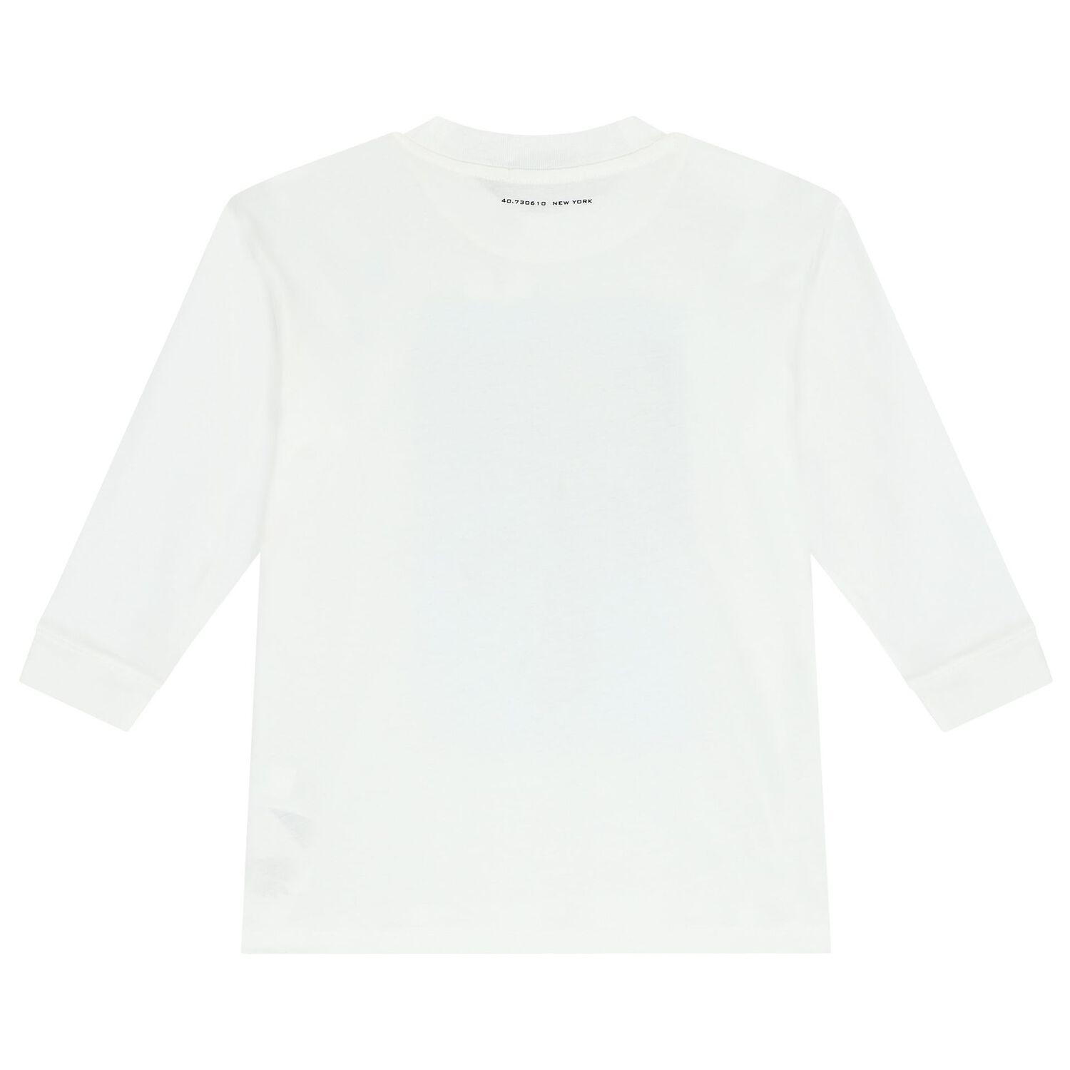 Boys White Logo T-Shirt, 1, hi-res image number null