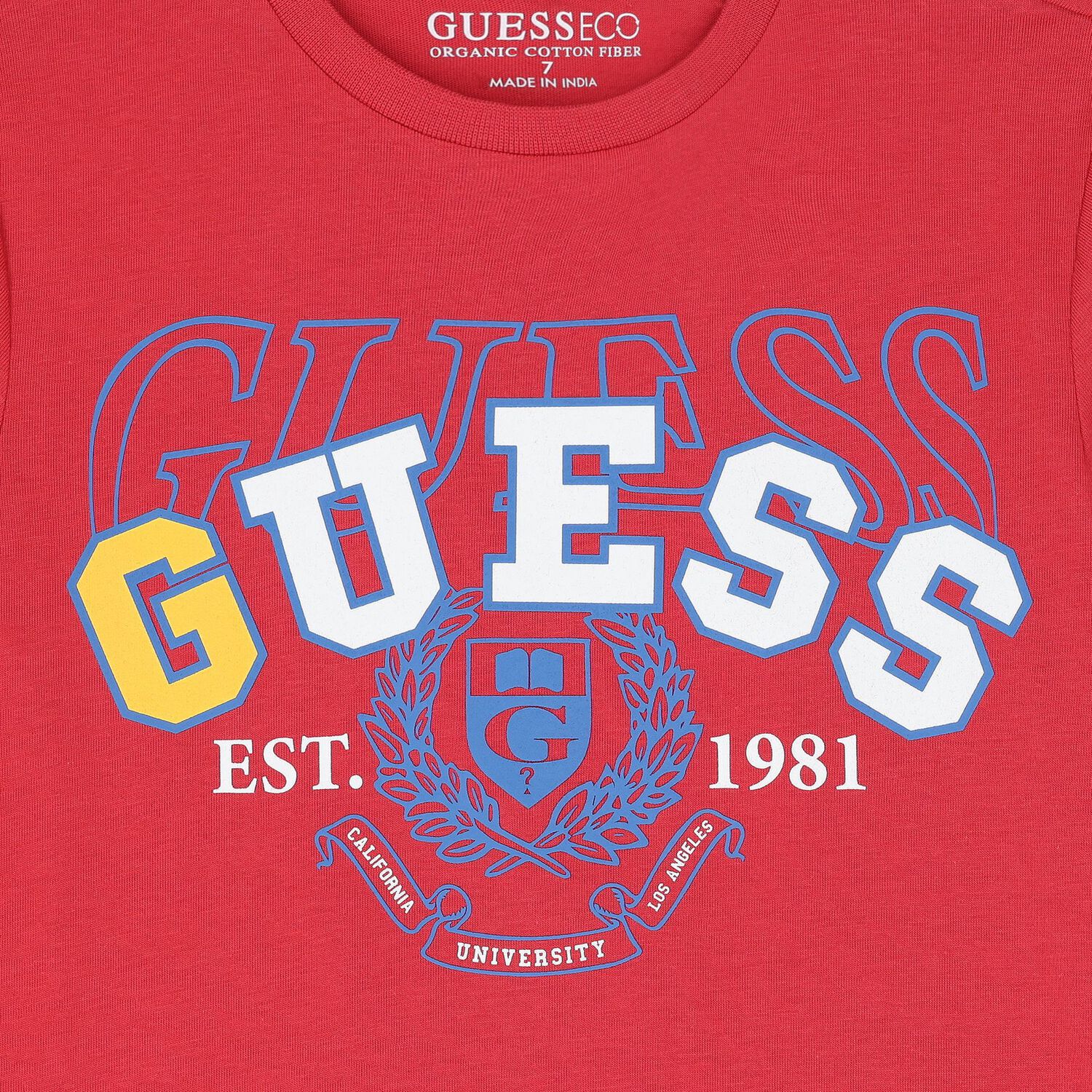 Boys Red Logo T-Shirt, 2, hi-res