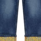 Younger Girls Blue Denim Jeans, 1, hi-res