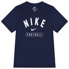 Boys Navy Blue Logo T-Shirt, 2, hi-res