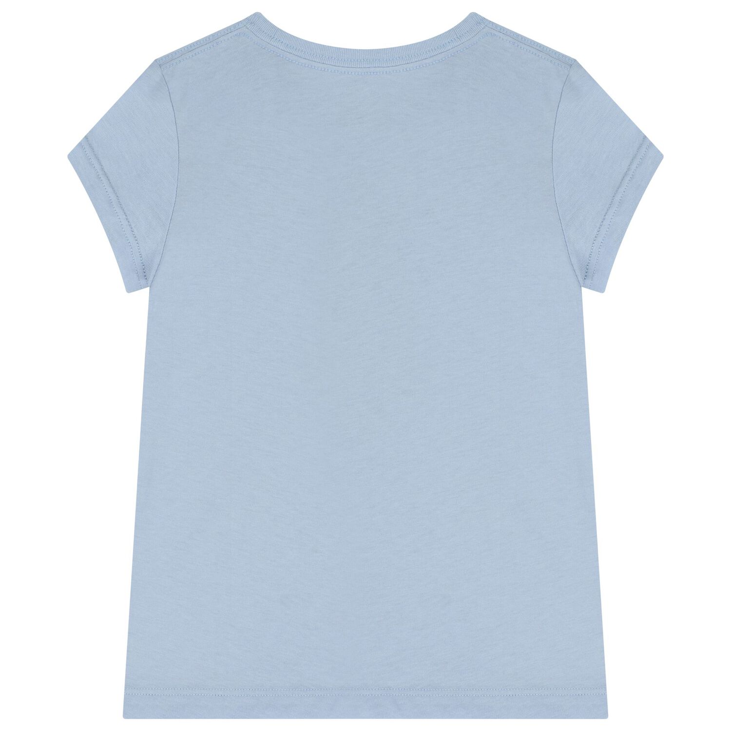 Girls Blue Polo Bear T-Shirt, 1, hi-res