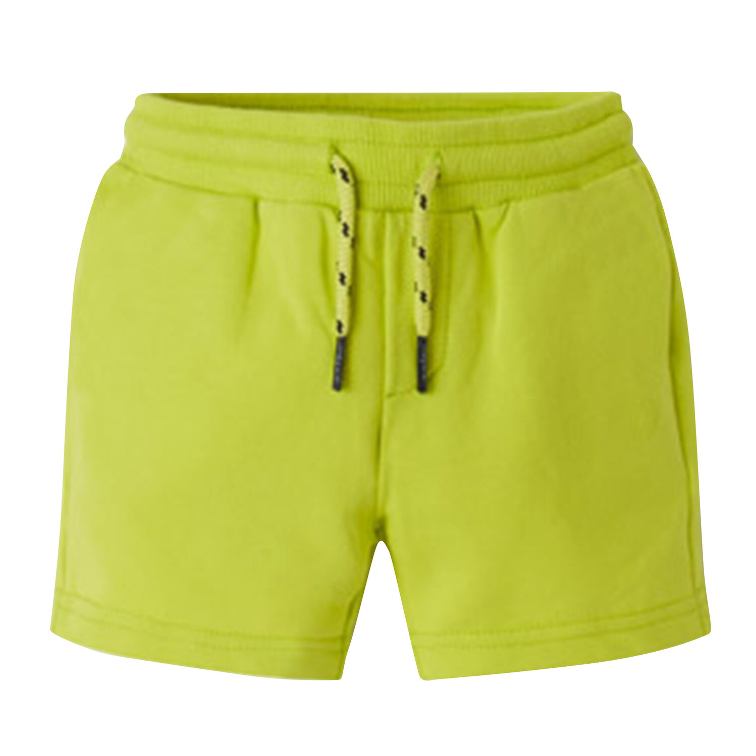 Boys Green Cotton Shorts, 1, hi-res