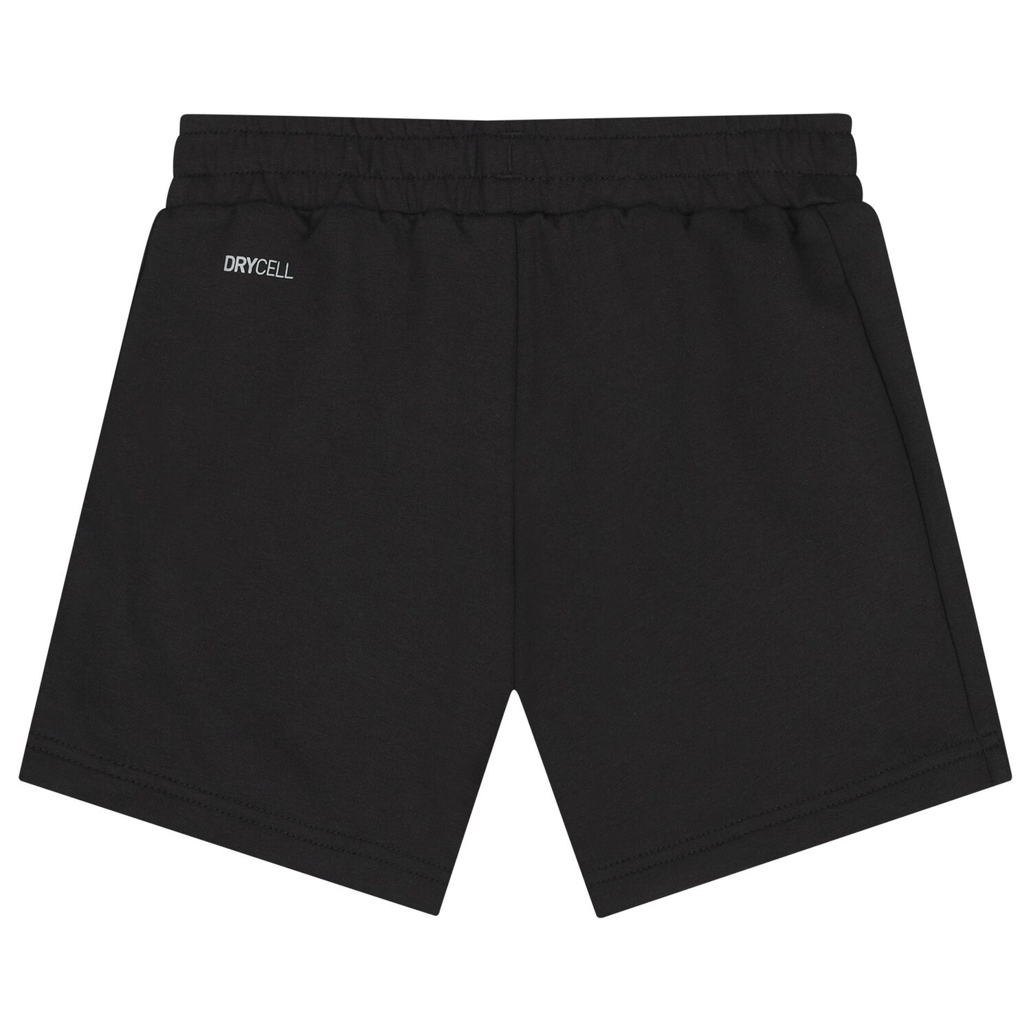 Boys Black Logo Shorts, 1, hi-res