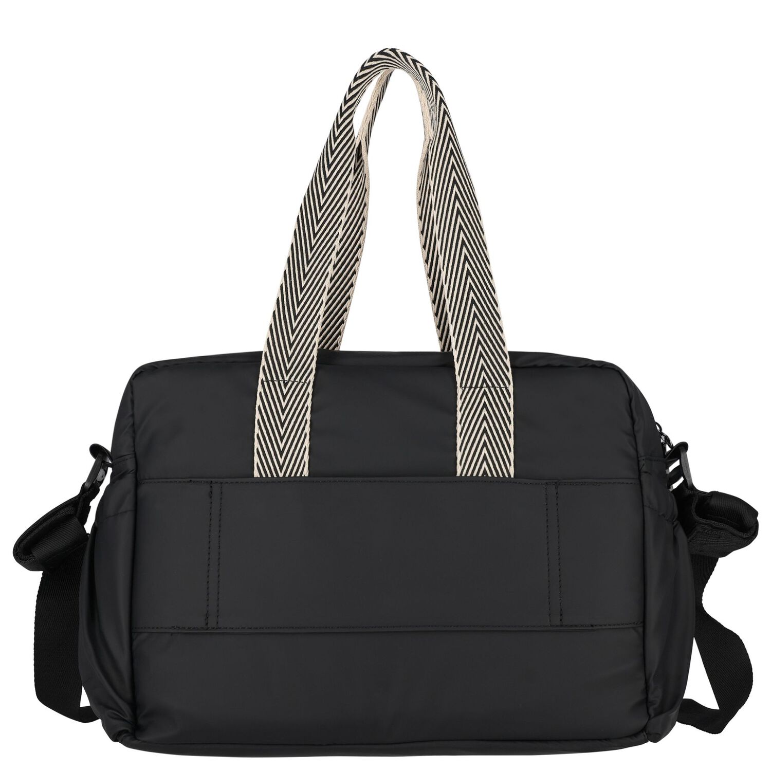 Black Baby Changing Bag, 1, hi-res
